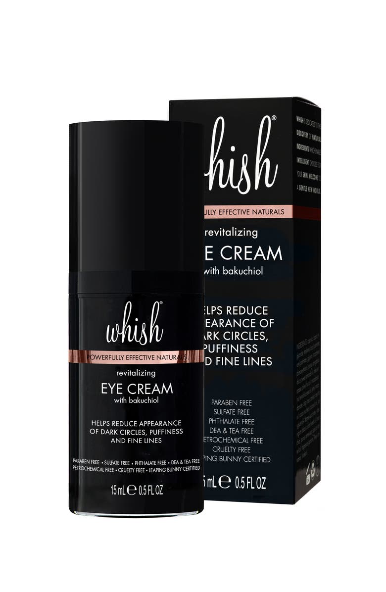 Whish Beauty Revitalizing Eye Cream with Bakuchiol, Alternate, color, 