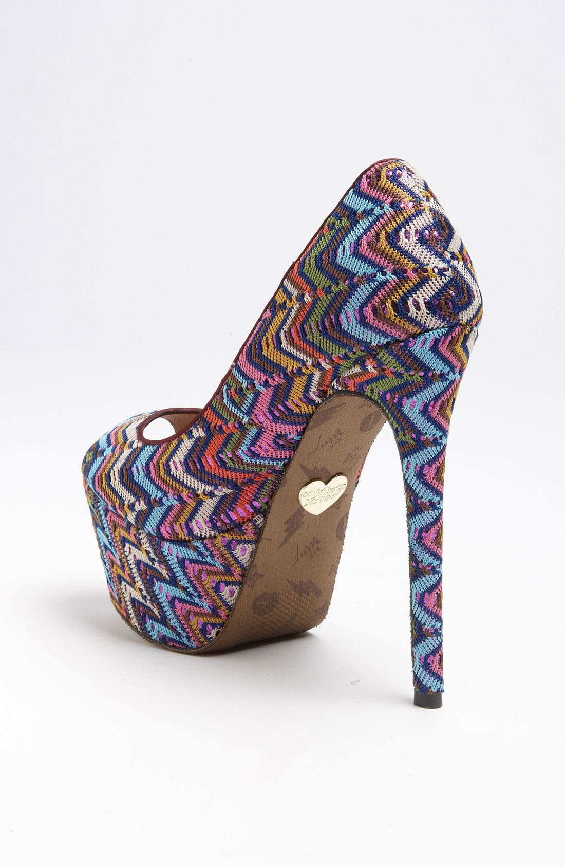 Betsey Johnson 'Barrdot' Pump, Alternate, color, 