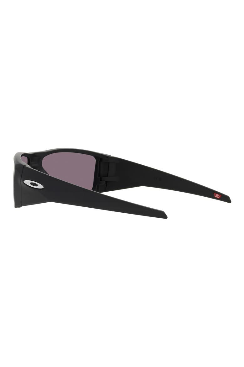 Heliostat 61mm Prizm™ Rectangular Sunglasses, Alternate, color, MATTE BLACK
