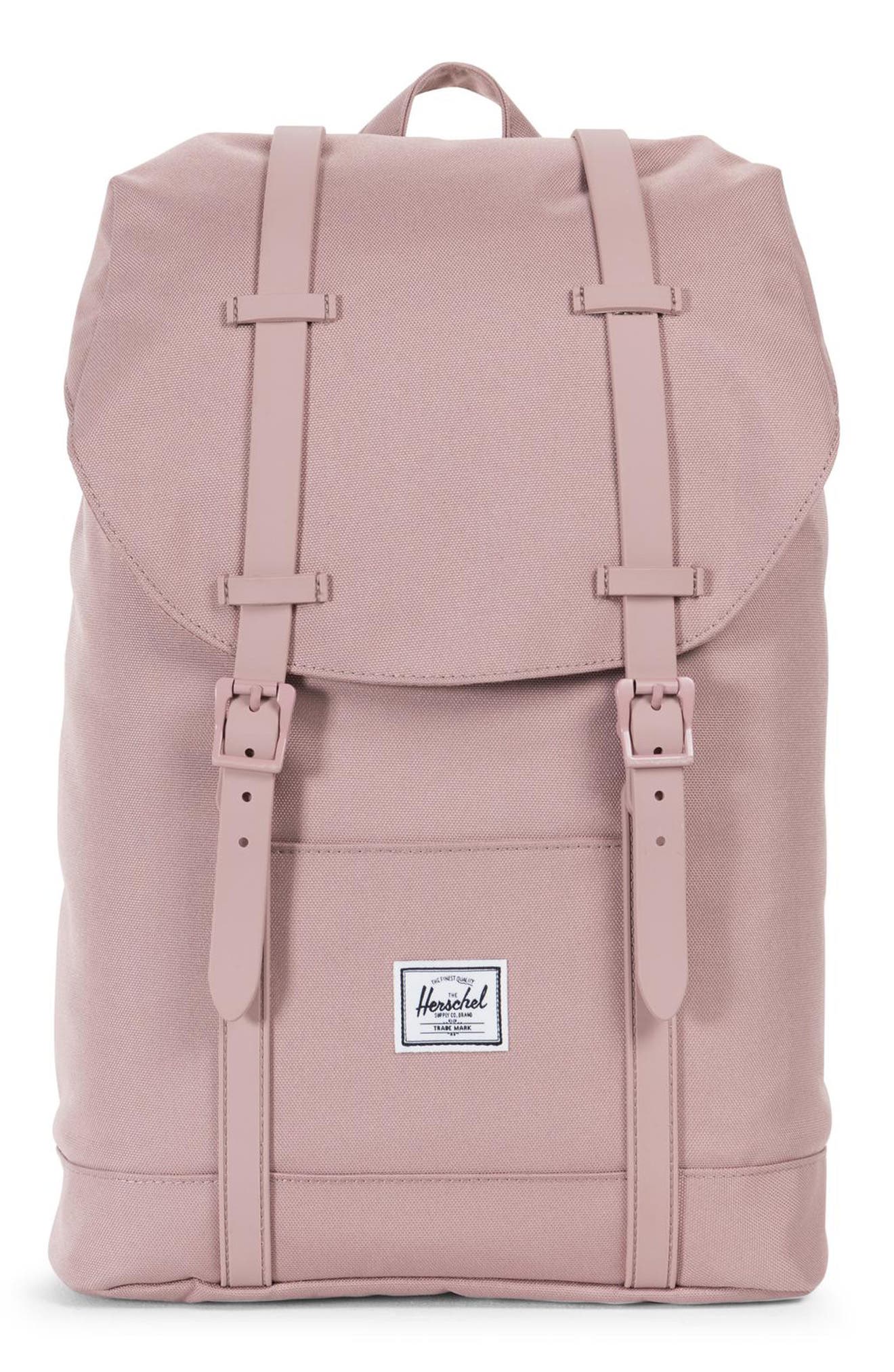 Retreat Mid Volume Backpack, Main, color, ASH ROSE