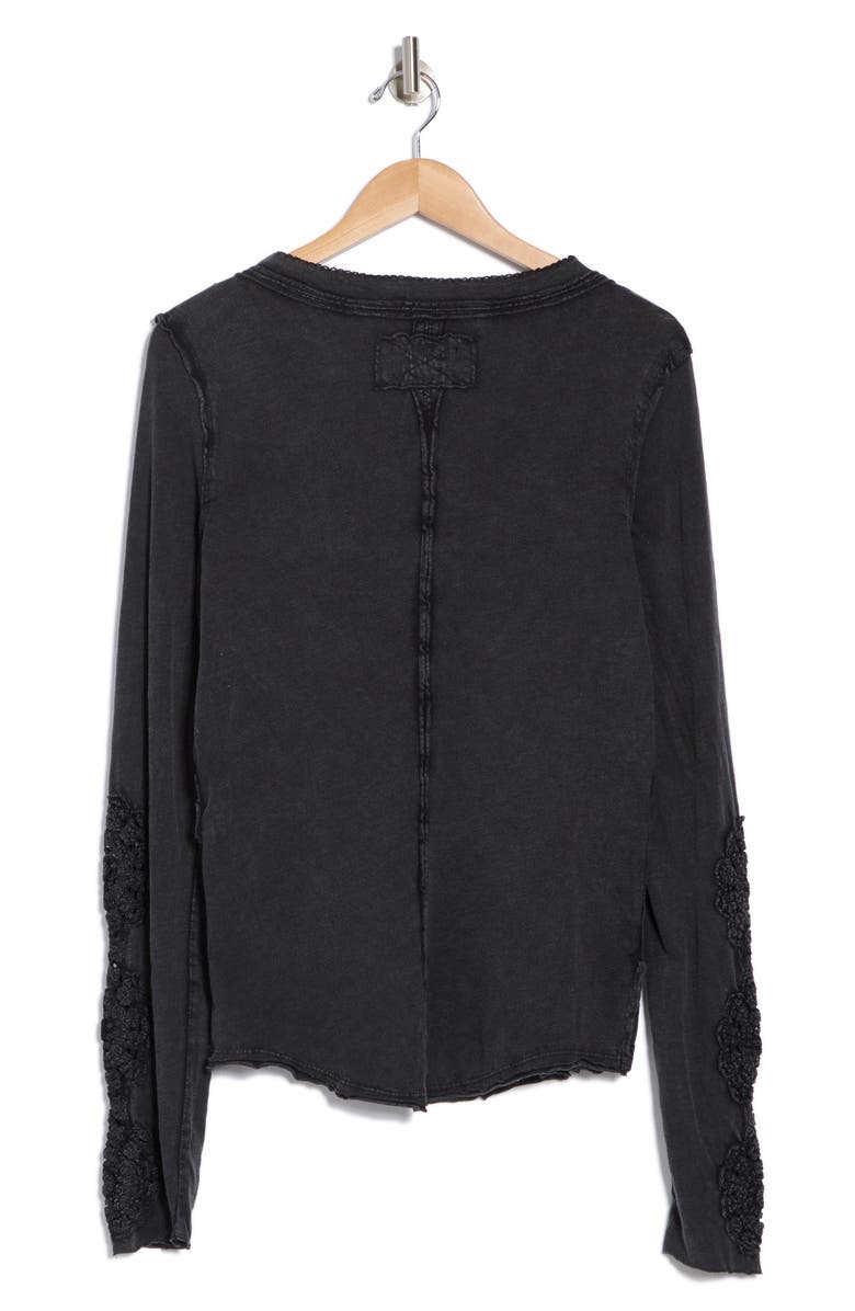 Free People Our Song Long Sleeve Cotton Henley, Alternate, color,