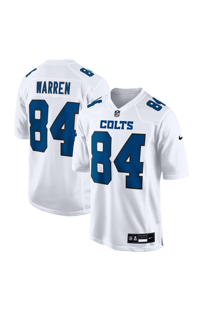 Nike Men's Nike Tyler Warren Tundra White Indianapolis Colts Fashion Game Jersey, Main, color, White
