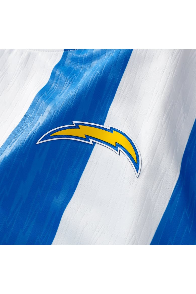 Youth Fanatics Blue/White Los Angeles Chargers Football x Football Fan Top, Alternate, color, Blue