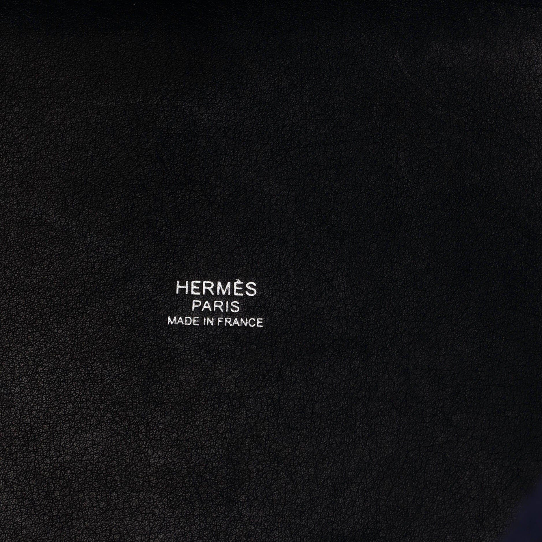 Pre-Owned Hermes Picotin Lock Bag Felt with Leather PM, Alternate, color, Bleu Nuit