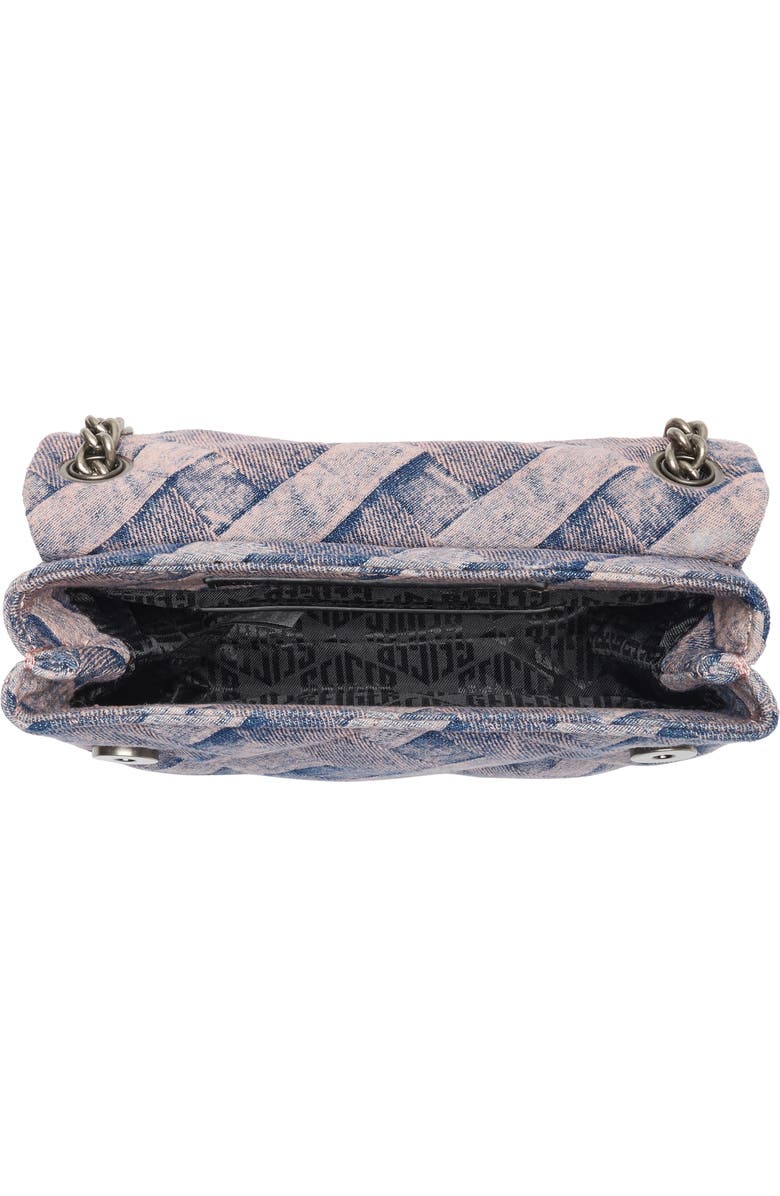 Kurt Geiger London Mini Kensington Denim Convertible Crossbody Bag, Alternate, color,