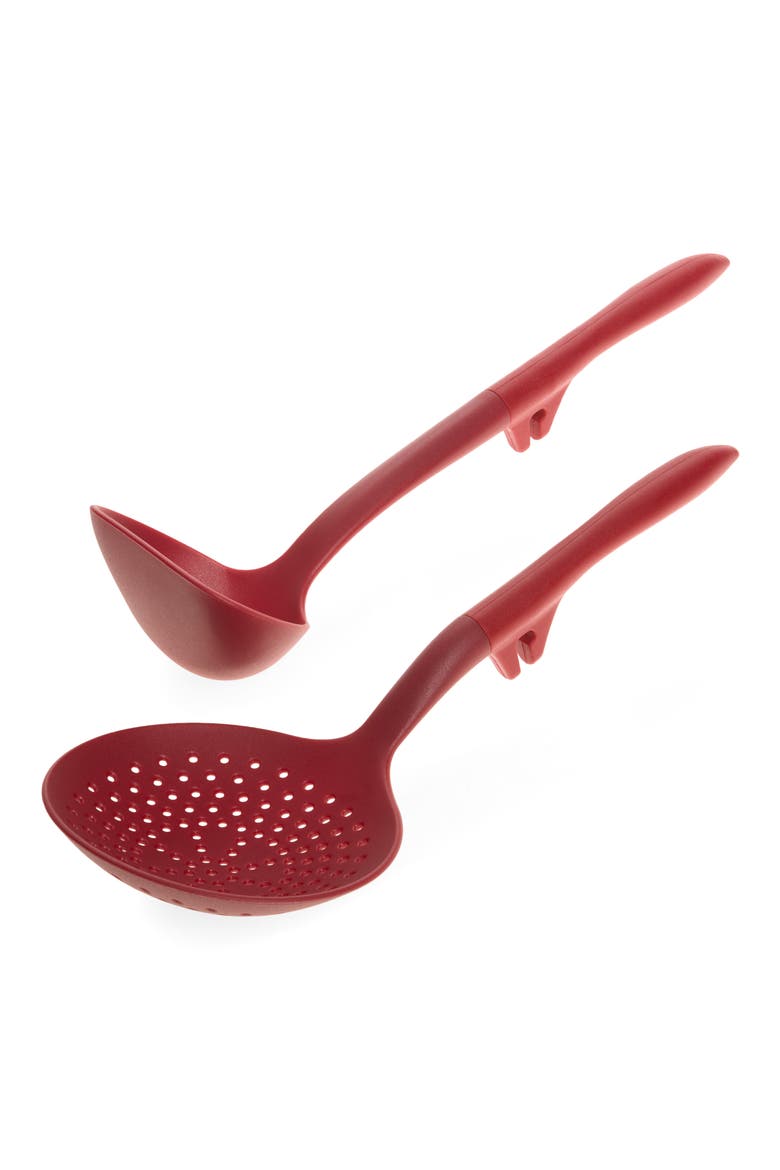 2-Piece Lazy Tools Kitchen Utensil Set, Main, color, RED