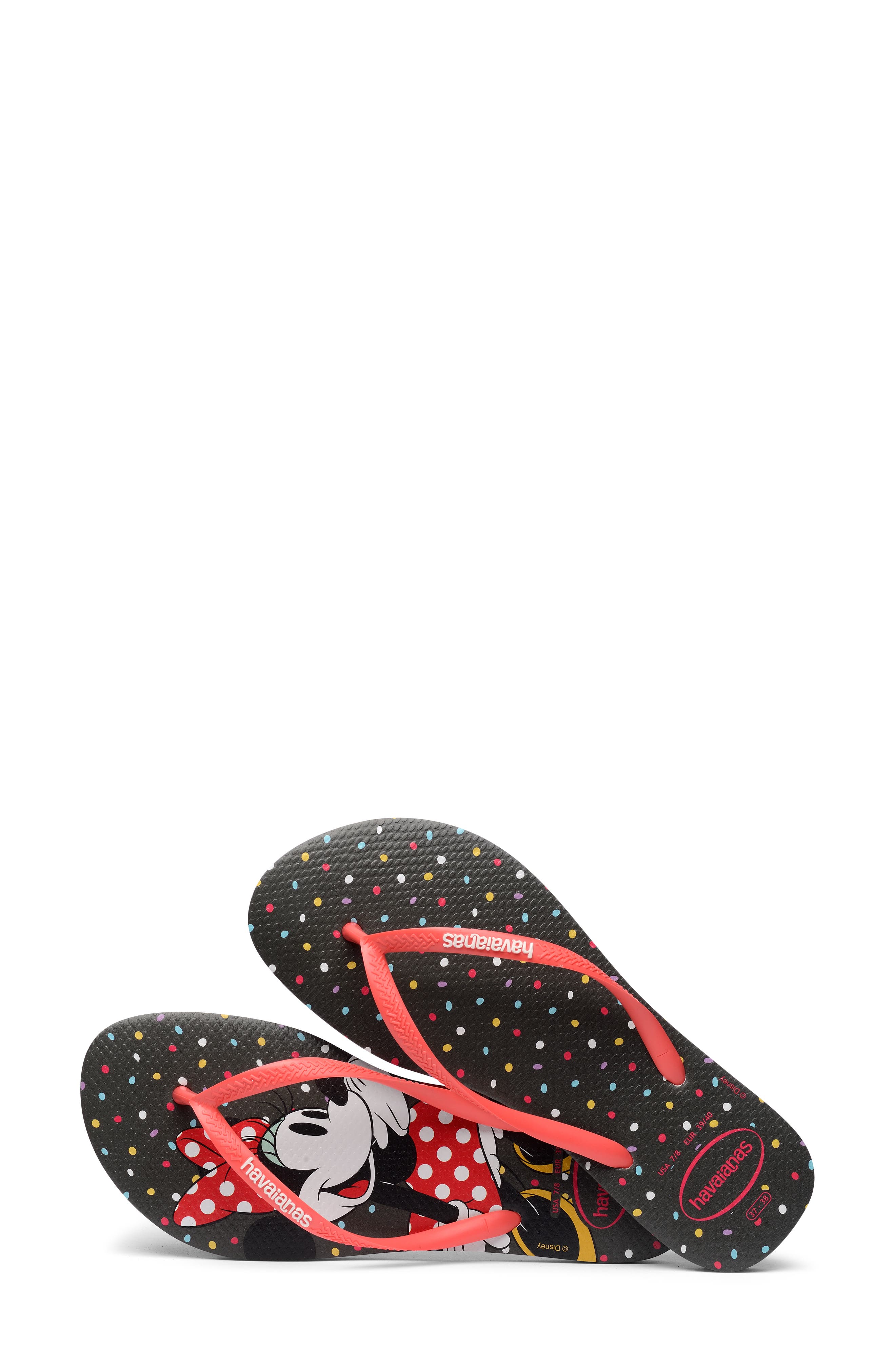 Havaianas Havianas Slim Disney Magic Minnie Flip Flop, Alternate, color, 