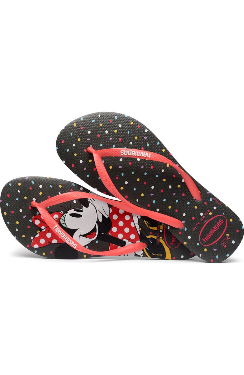 Havaianas Havianas Slim Disney Magic Minnie Flip Flop, Alternate, color,
