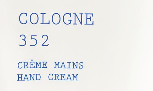 Ex Nihilo Cologne 352 Hand Cream In No Color