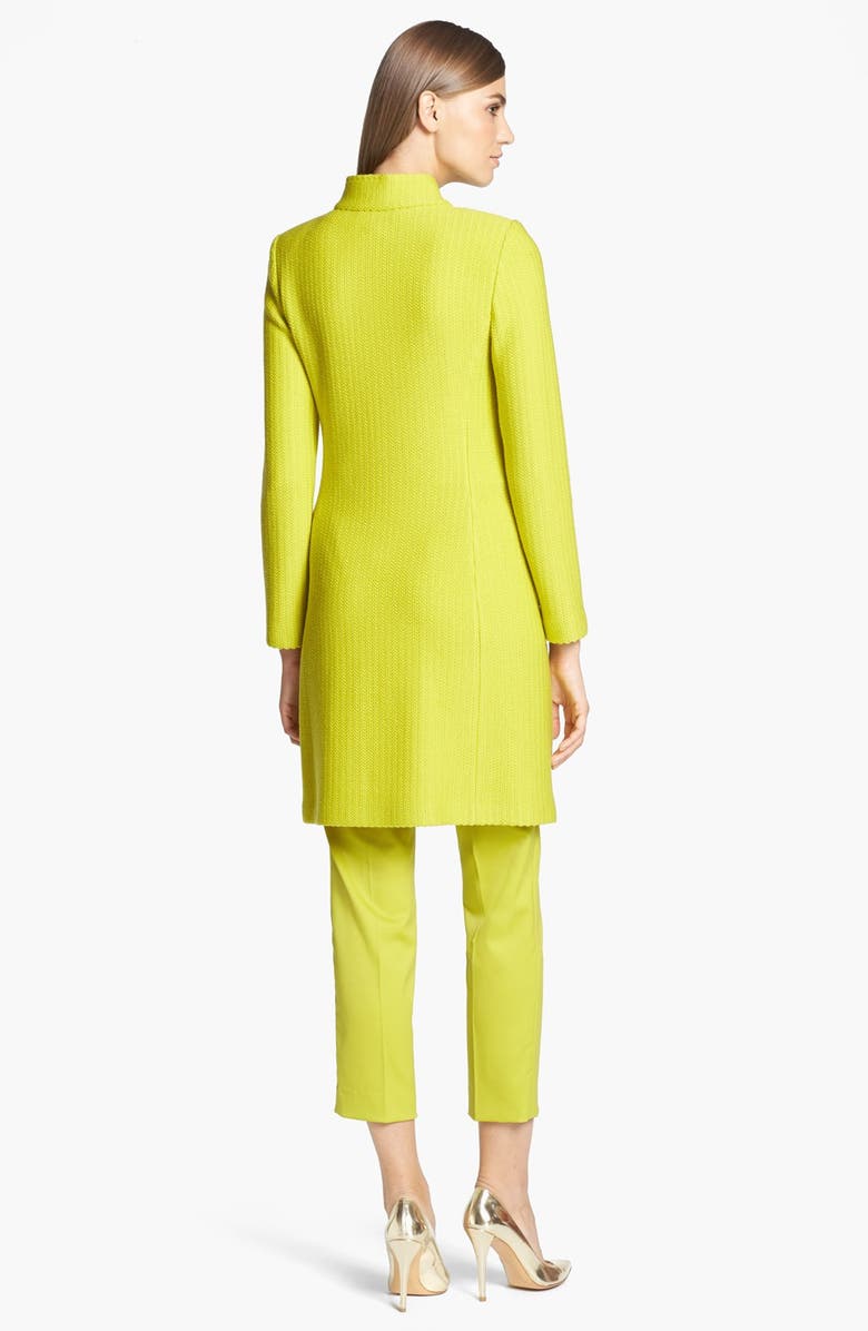 St. John Collection 'Emma' Venetian Wool Crop Pants, Alternate, color,