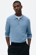 H&M Regular Fit Fine-knit Polo Shirt