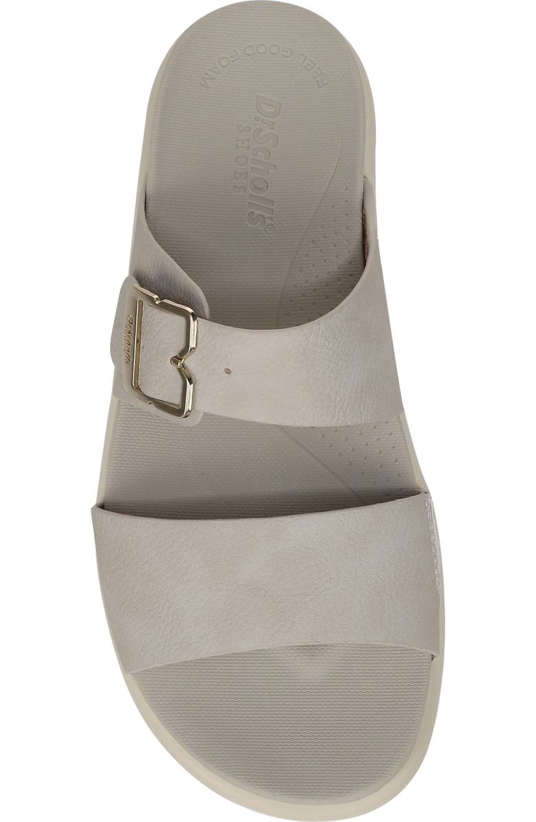 Dr. Scholl's All Time Max Platform Wedge Slide Sandal, Alternate, color, Oyster