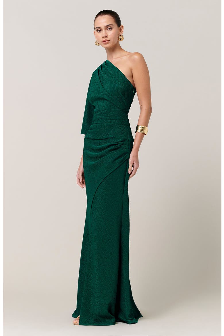 Monza Maxi Dress, Alternate, color, Emerald
