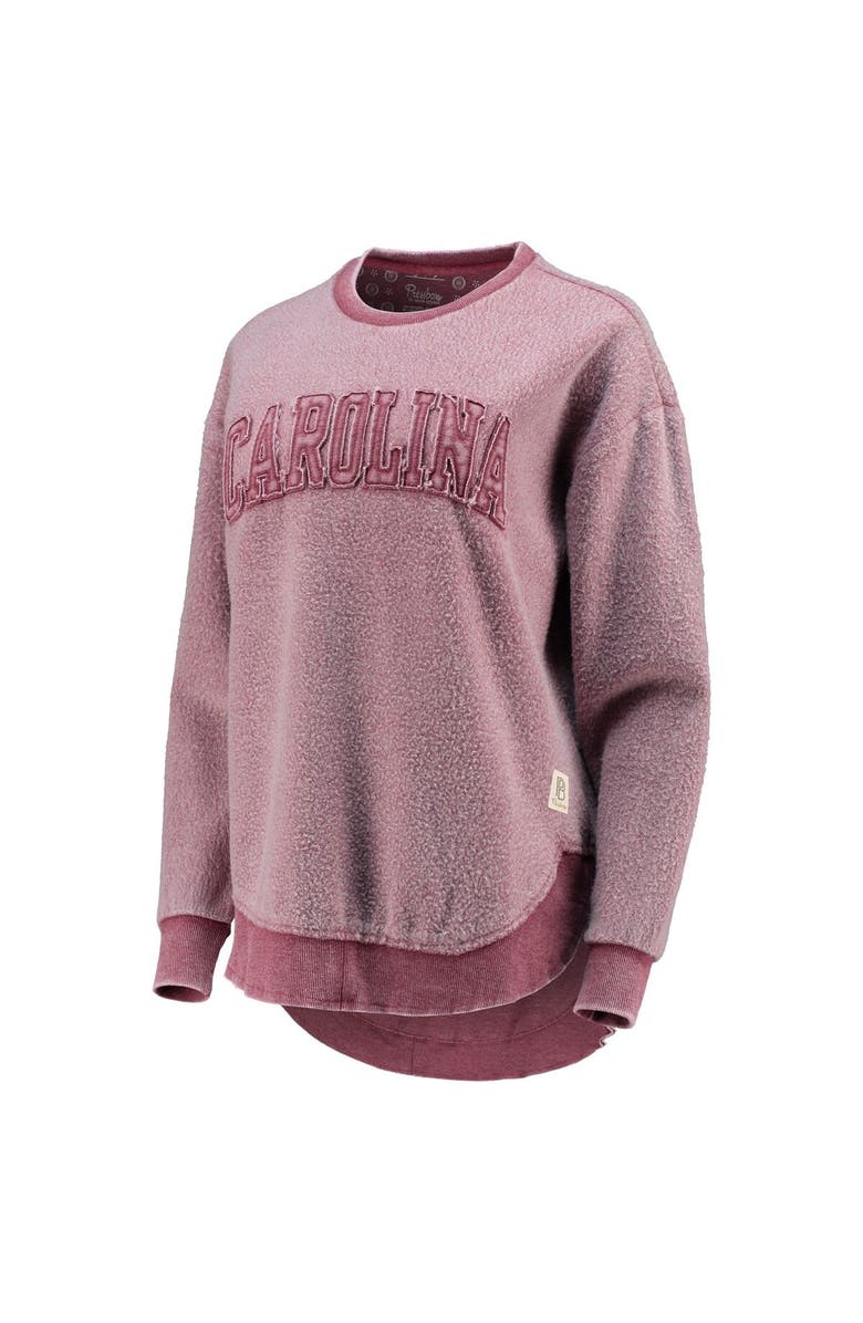 PRESSBOX Women's Pressbox Garnet South Carolina Gamecocks Ponchoville Pullover Sweatshirt, Alternate, color, Garnet