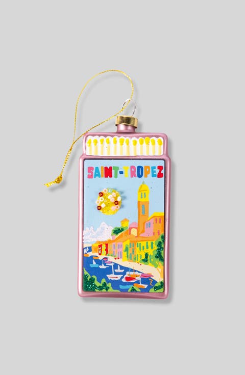 Matchbook Ornament - St. Tropez