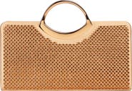 LADY COUTURE Tango Rhinestone Satin Clutch