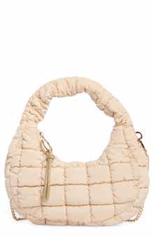 URBAN EXPRESSIONS HANDBAGS Small Nylon Hobo Bag