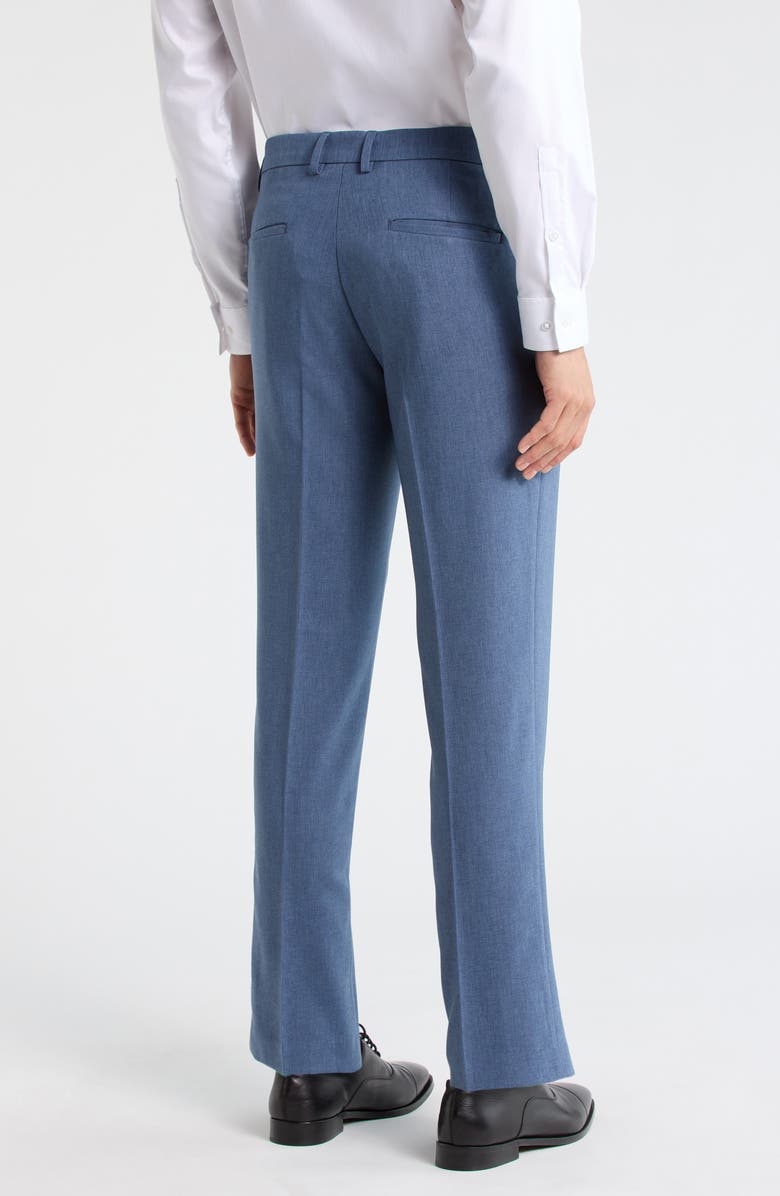 Kenneth Cole Reaction Flat Front Slim Fit Pants, Alternate, color, Indigo