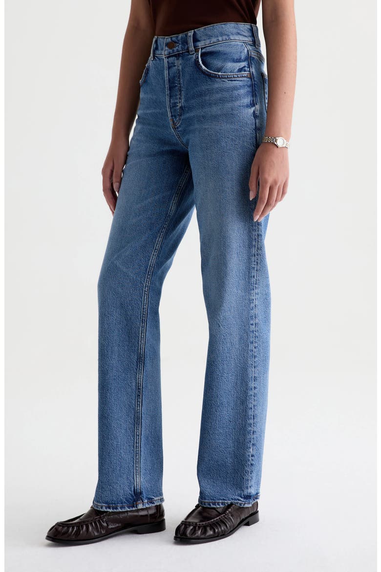 Sydney High Waist Straight Leg Jeans, Alternate, color, ECHO