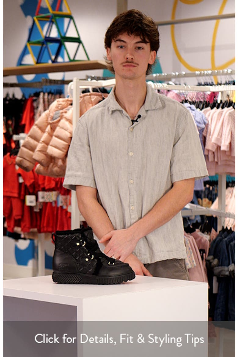 One Ave™ Alpine Genuine Shearling Trim Waterproof Boot video