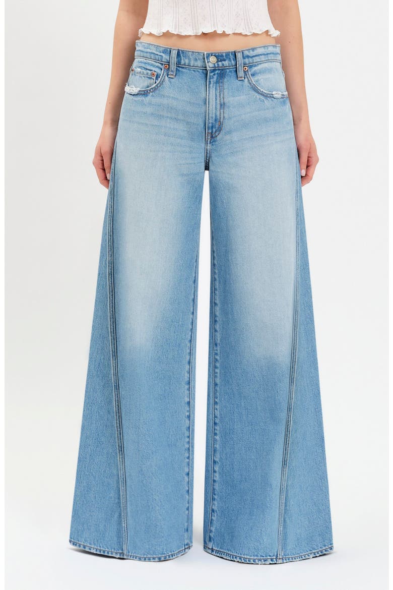Wilder Wide Leg Jeans, Main, color, PULSE
