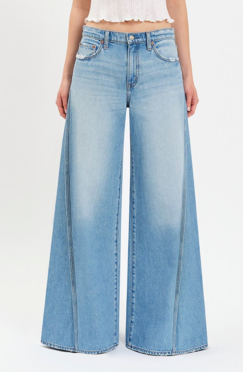 DAZE Wilder Wide Leg Jeans, Main, color, Pulse