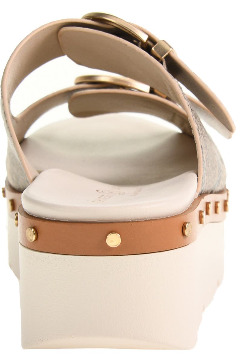 Chinese Laundry Surf's Up Platform Slide Sandal, Alternate, color, Cream Multi