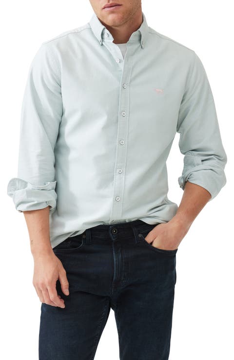 North Island Solid Button-Down Shirt