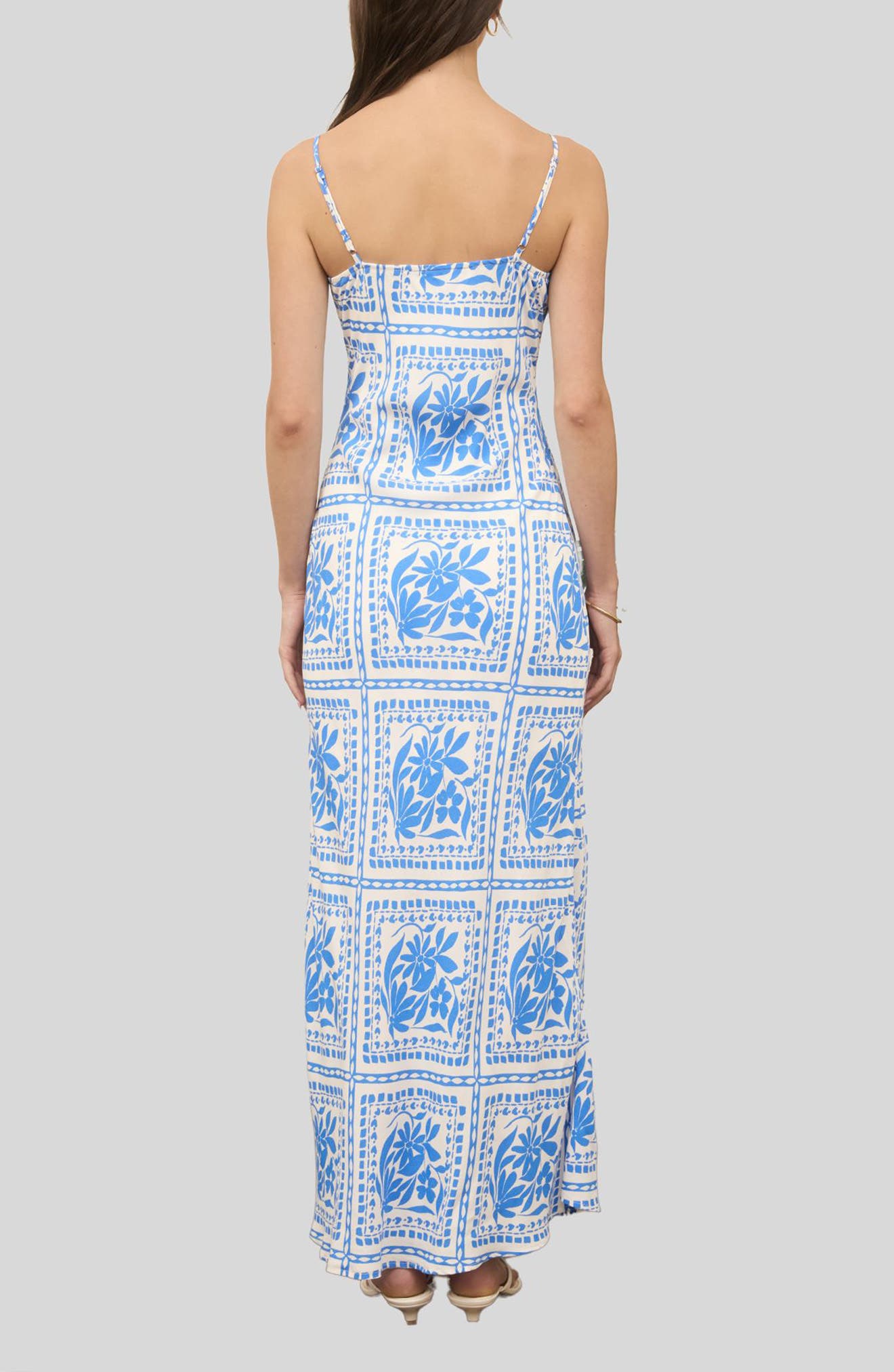 Patterned Midi Slipdress - image 2