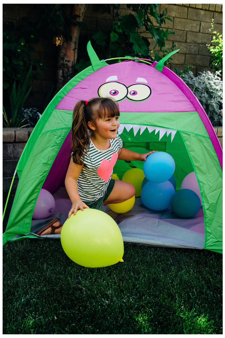 Izzy the Friendly Monster Dome Tent, Alternate, color, PURPLE
