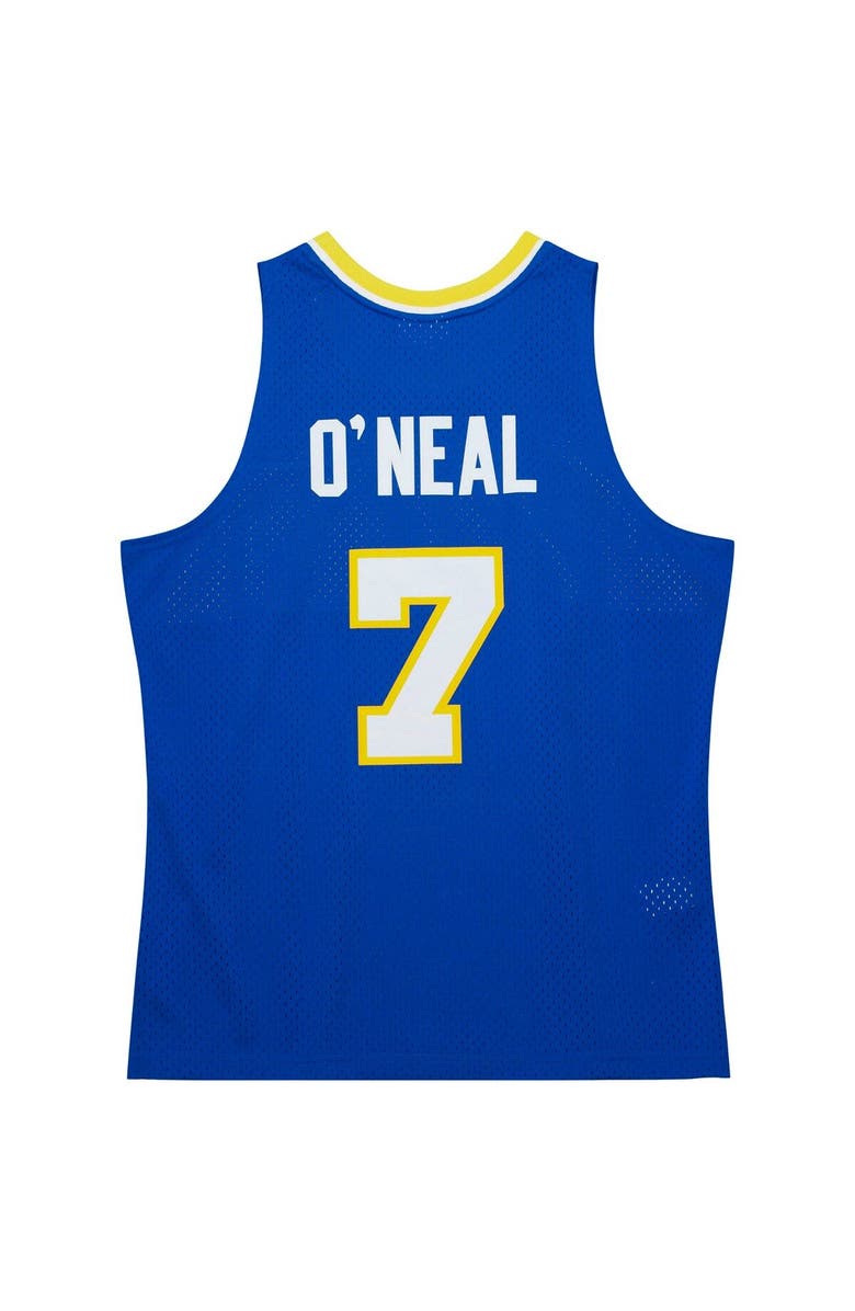 Mitchell & Ness Men's Mitchell & Ness Jermaine O'Neal Royal Indiana Pacers Hardwood Classics Swingman Jersey, Alternate, color, 