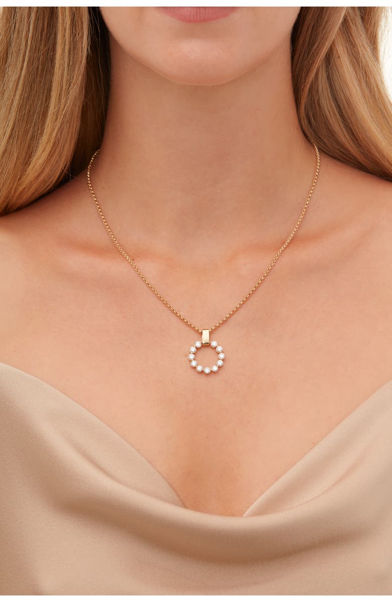 Michael M Cloud Large Pendant, Alternate, color, Yellow Gold