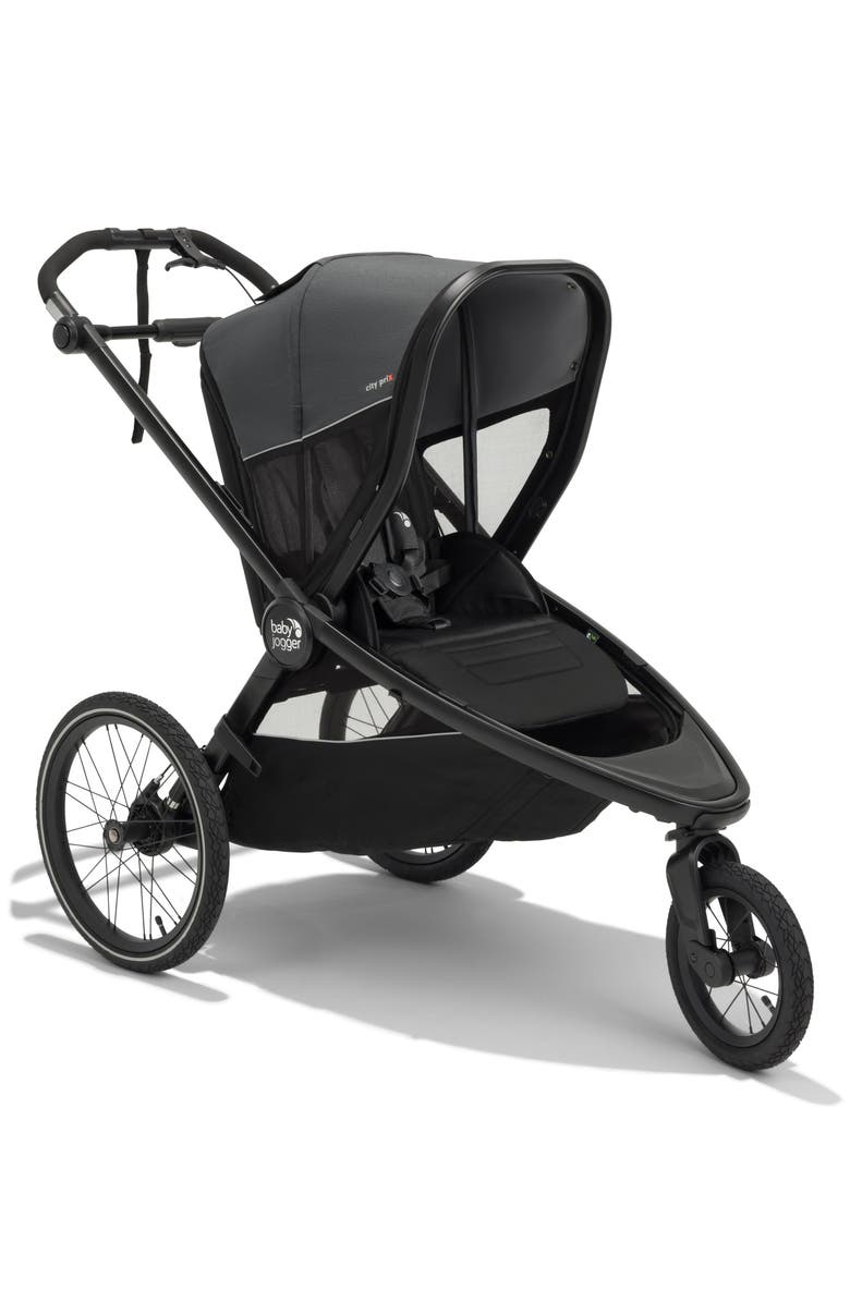 Baby Jogger city prix<sup>™</sup> Convertible Jogging Stroller, Main, color, Eco Black