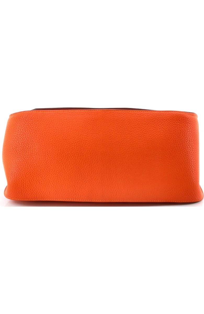 Pre-Owned Hermes Jypsiere Bag Clemence 34, Alternate, color, Feu/Moutarde