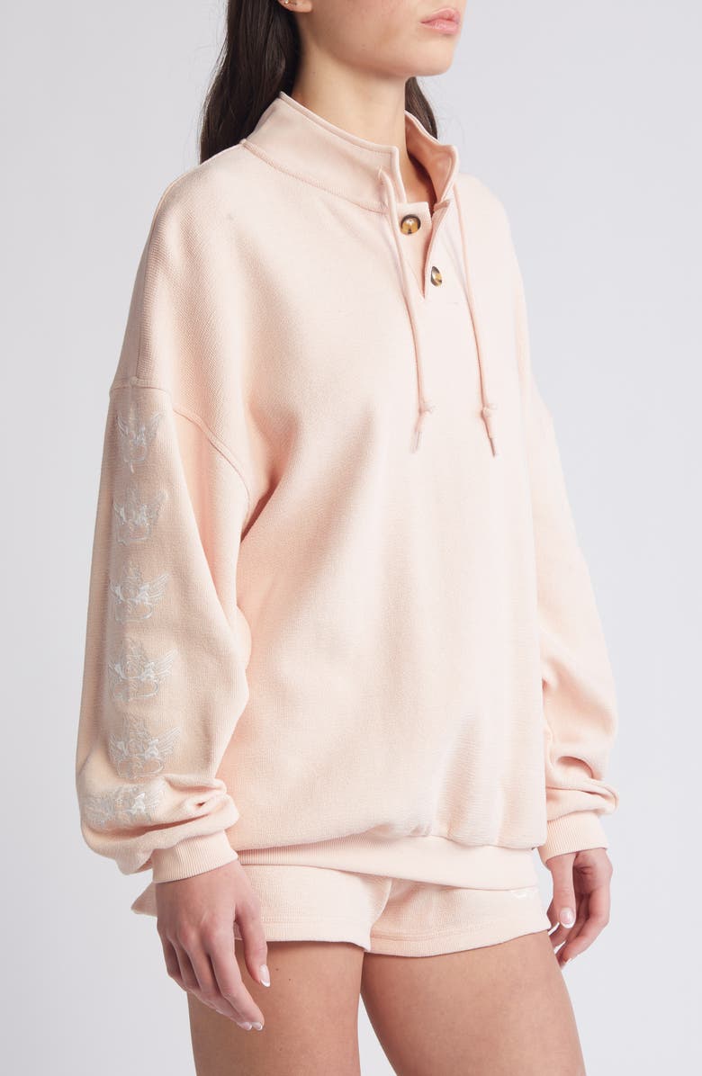 BOYS LIE Adore You Henley Sweatshirt, Alternate, color,