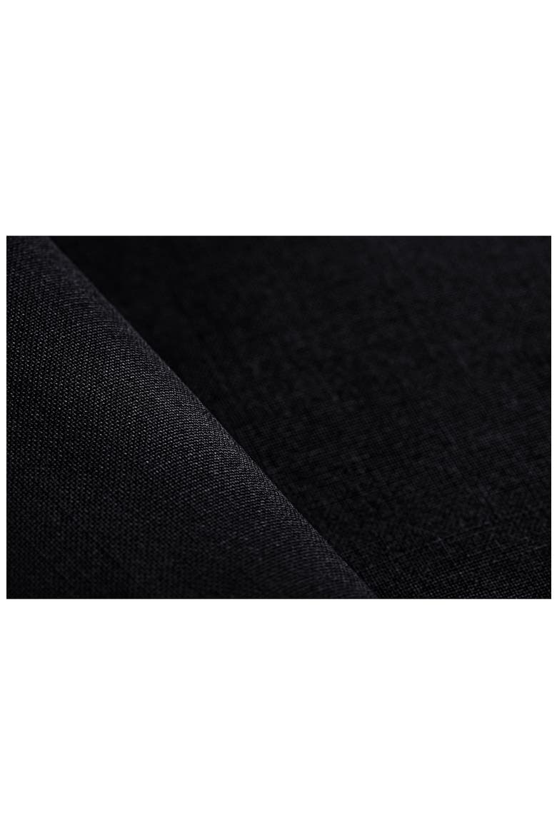 Trace Slim Fit Stretch Wool Skirt, Alternate, color, BLACK