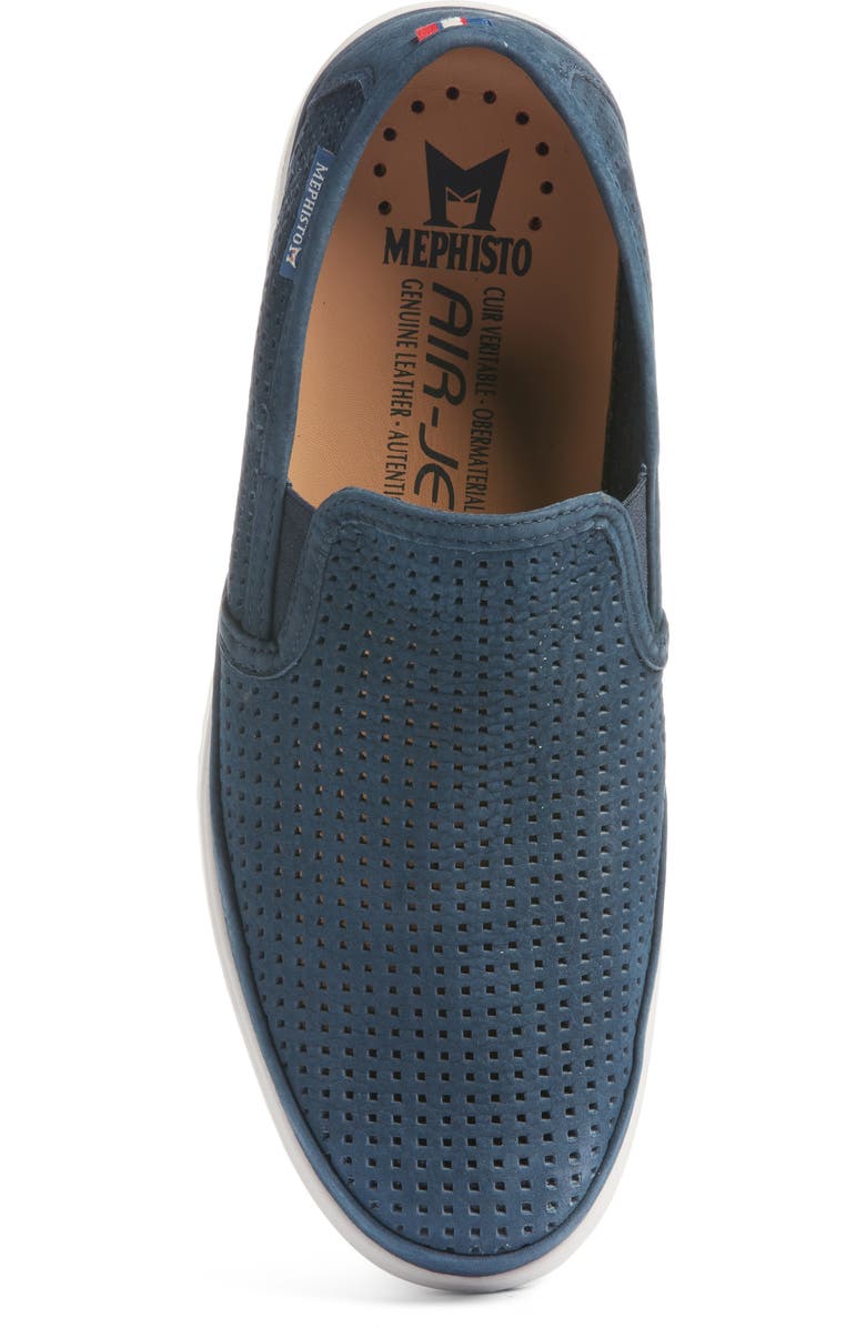Mephisto Tiago Perforated Loafer, Alternate, color, Nvy Spb 19