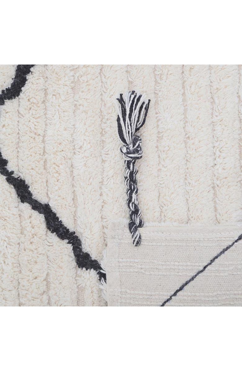 Nattiot Rug Viktor, Alternate, color, Off White / Black