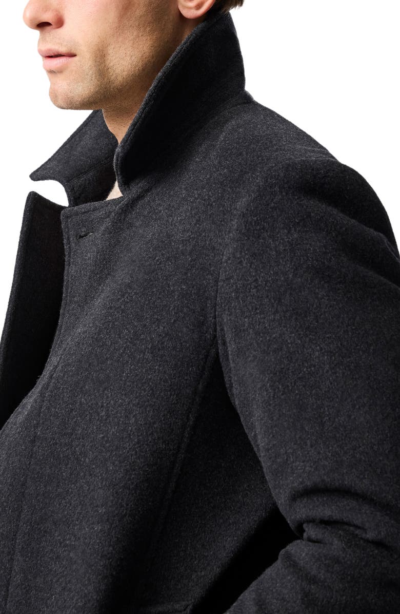 Rodd & Gunn 'Archers' Wool Blend Overcoat, Alternate, color, Granite