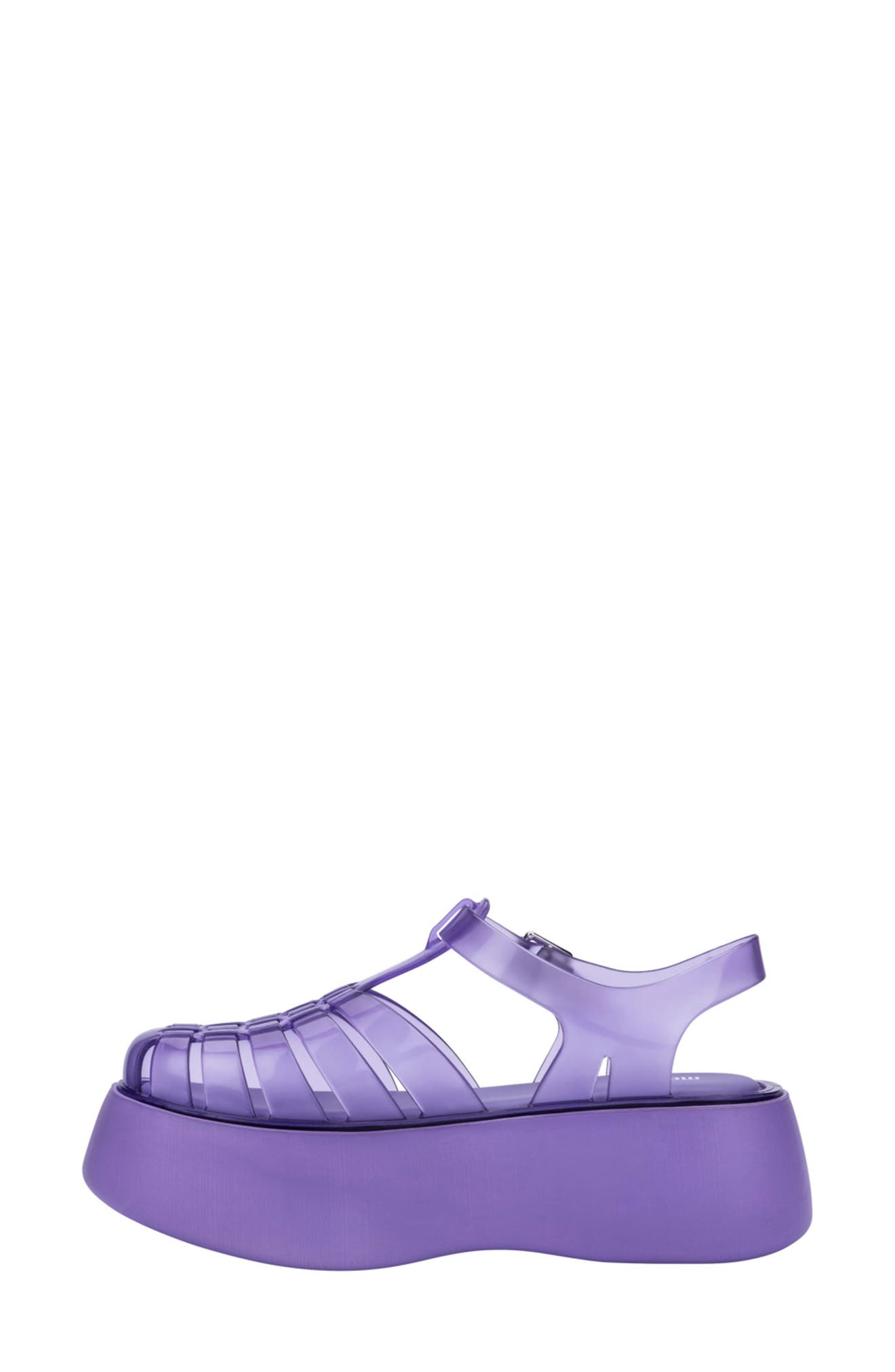 Melissa Possession Plato Platform Jelly Sandal, Alternate, color, 