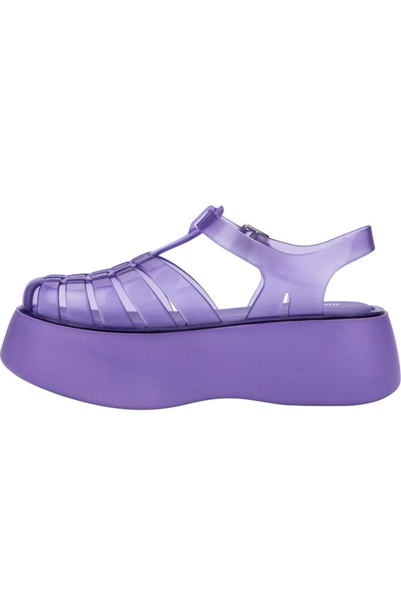 Melissa Possession Plato Platform Jelly Sandal, Alternate, color,