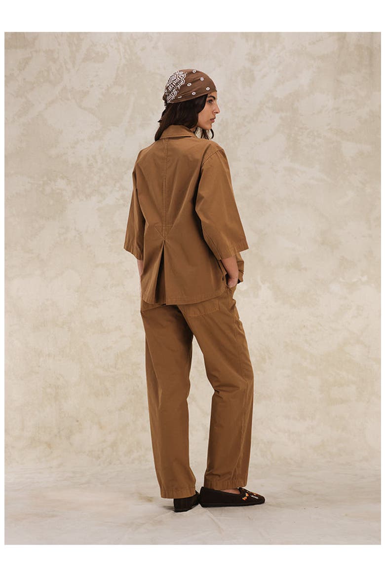 Flegia Sahariana Cotton Jacket, Alternate, color, CACAO