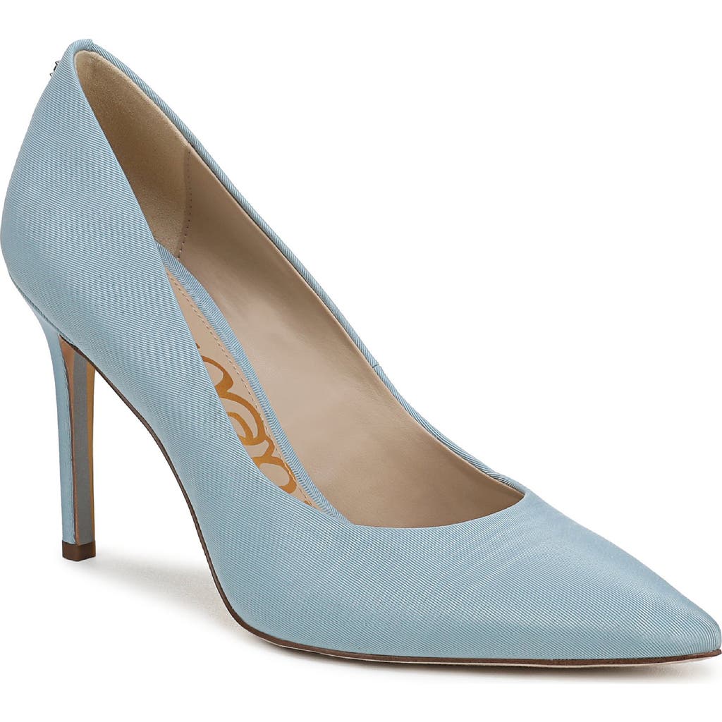 Sam Edelman Hazel Pointed Toe Pump In Blue