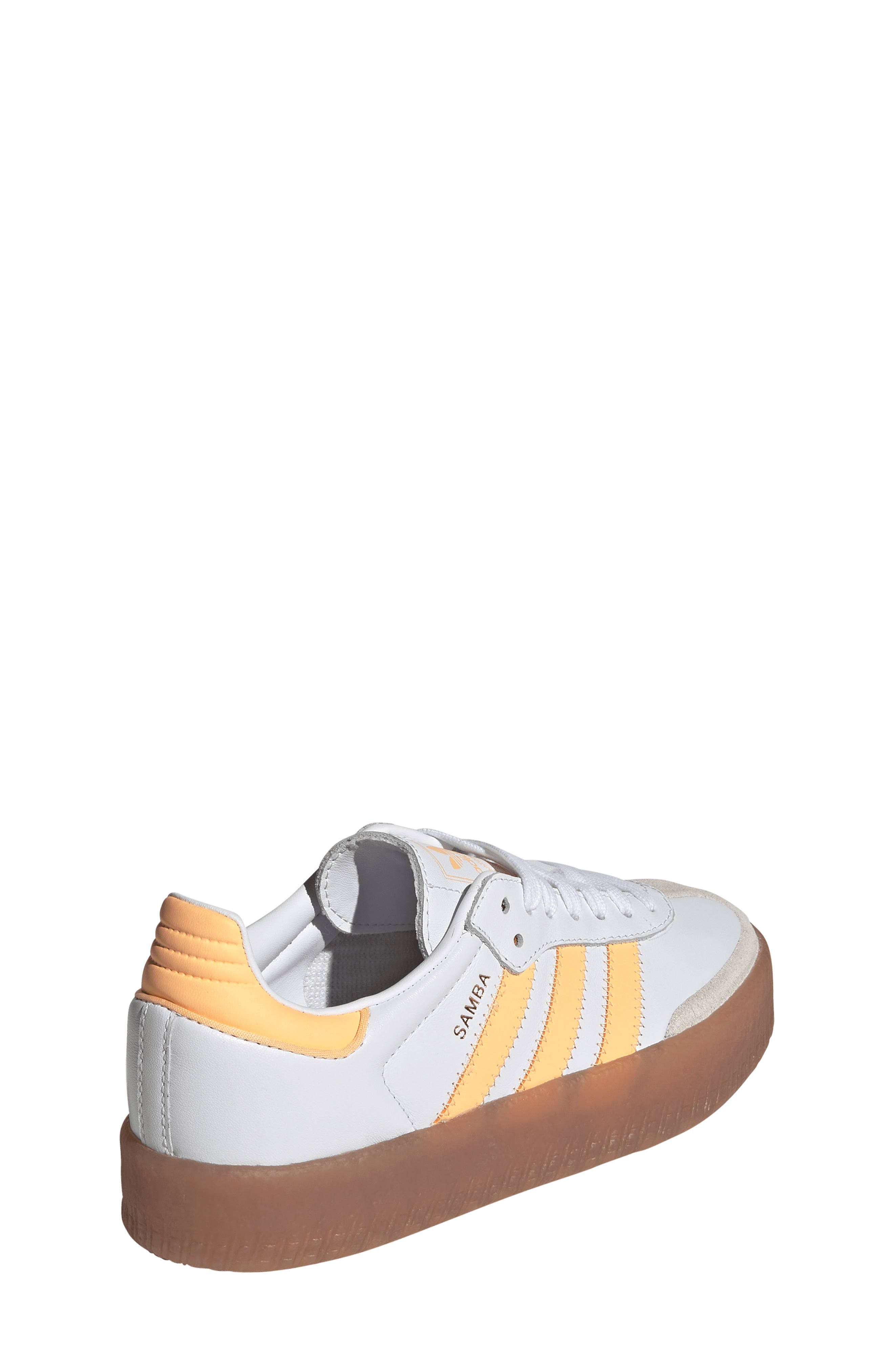 adidas Kids' Sambae Sneaker, Alternate, color, Feather White