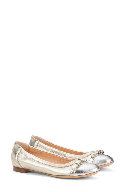 Monika Cap Toe Ballet Flat