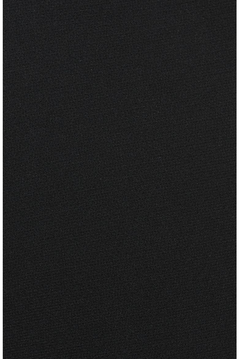 Crepe Cigarette Pants, Alternate, color, BLACK