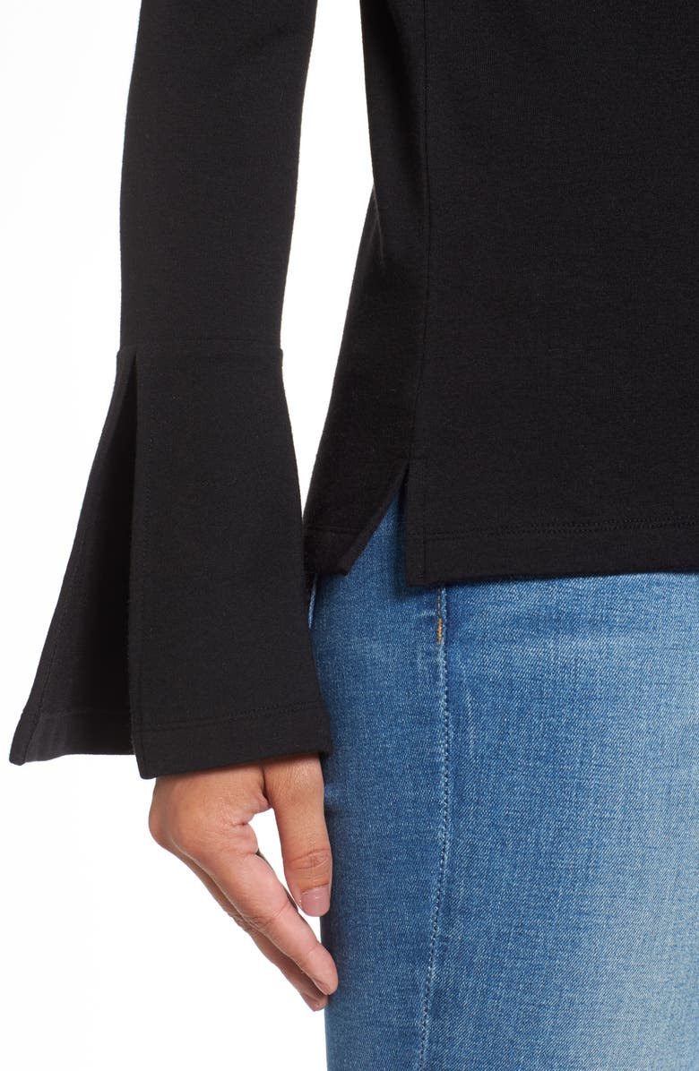 Halogen<sup>®</sup> Flare Sleeve Bateau Tee, Alternate, color, 