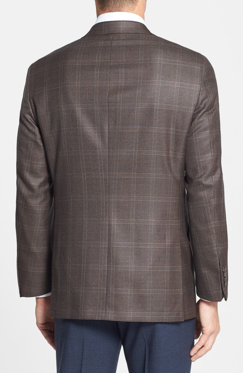 Hickey Freeman 'Beacon' Classic Fit Plaid Sport Coat, Alternate, color,