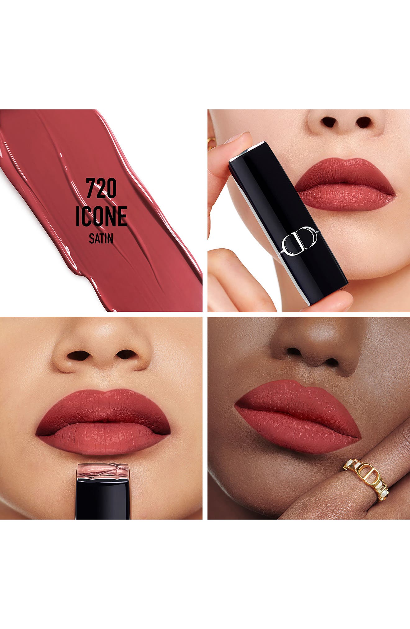 Dior レッド口紅 マニュキュア ノベルティ DIOR Rouge Dior Holiday Mini Lipstick Set (Limited Edition) (Women