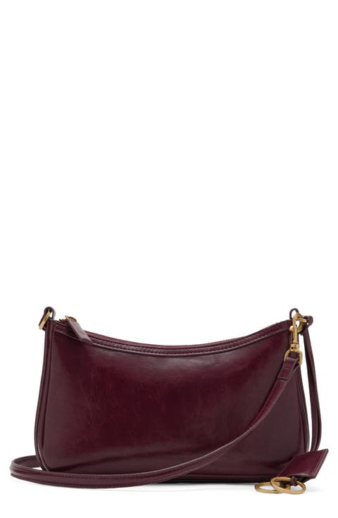 Faux Leather Crossbody Bag